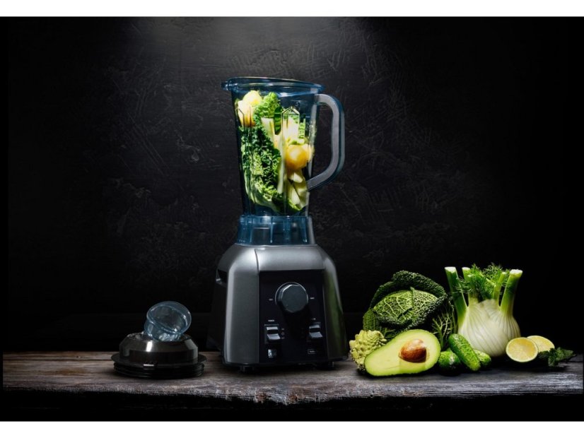 Blender Perfection Graphite Black - Výkonný mixér s tichou prevádzkou