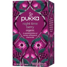 Night Time Berry pre pokojnný verčer, porciovaný čaj, 20 vreciek