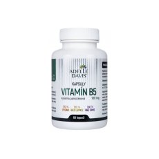 Adelle Davis - Vitamín B5 100 mg, 60 kapsúl