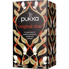 Original Chai, bdelosť a koncentrácia, porciovaný čaj, 20 vreciek
