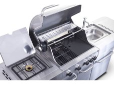 Plynový gril Arizona BBQ kuchyňa Premium Line, 6 horákov +redukčný ventil