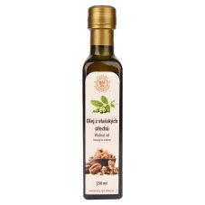 Olej z vlašských orechov lisovaný za studena, 250ml