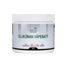 Adelle Davis - Vápnik, prášok 300 g (Glukónan vápenatý)