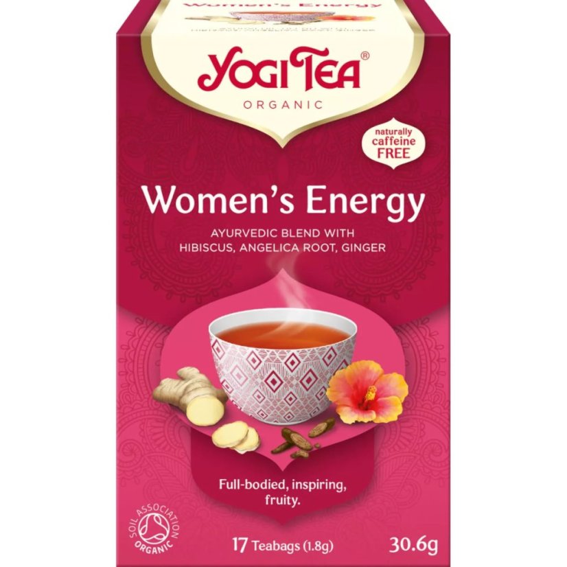 Women's Energy pre ženy, porciovaný čaj, 17 vreciek