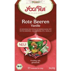 Berry Vanilla, imunita a relax, porciovaný čaj, 17 vreciek