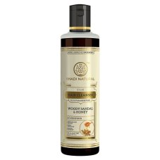 Bylinný vlasový šampón Drevitý santal & Med, vlasy bez lupín, 210ml