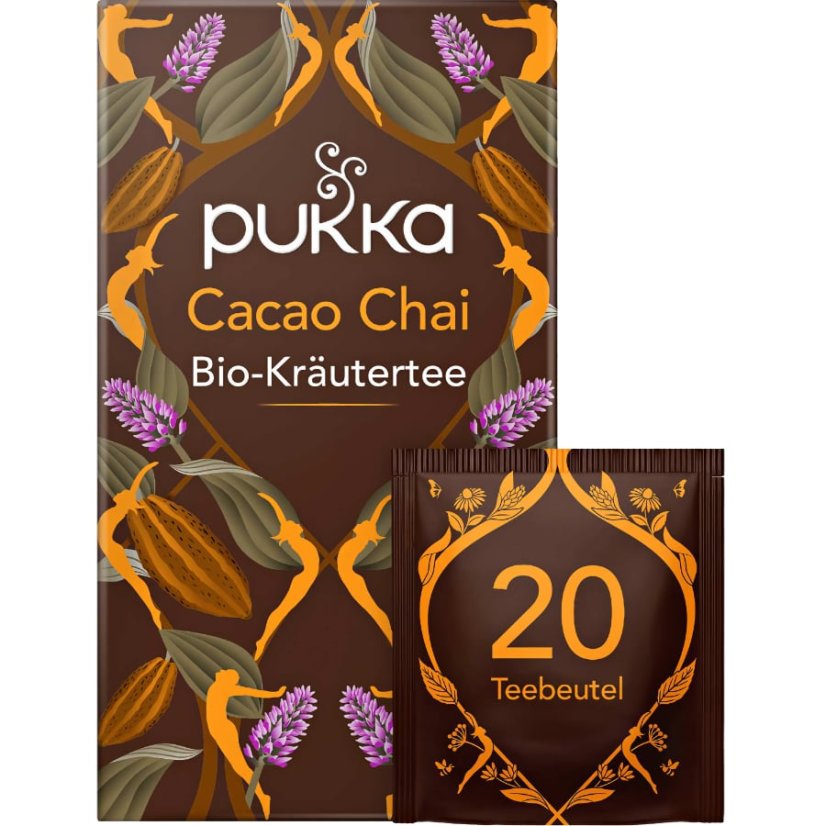 Cacao Chai, pečeň a trávenie, porciovaný čaj, 20 vreciek