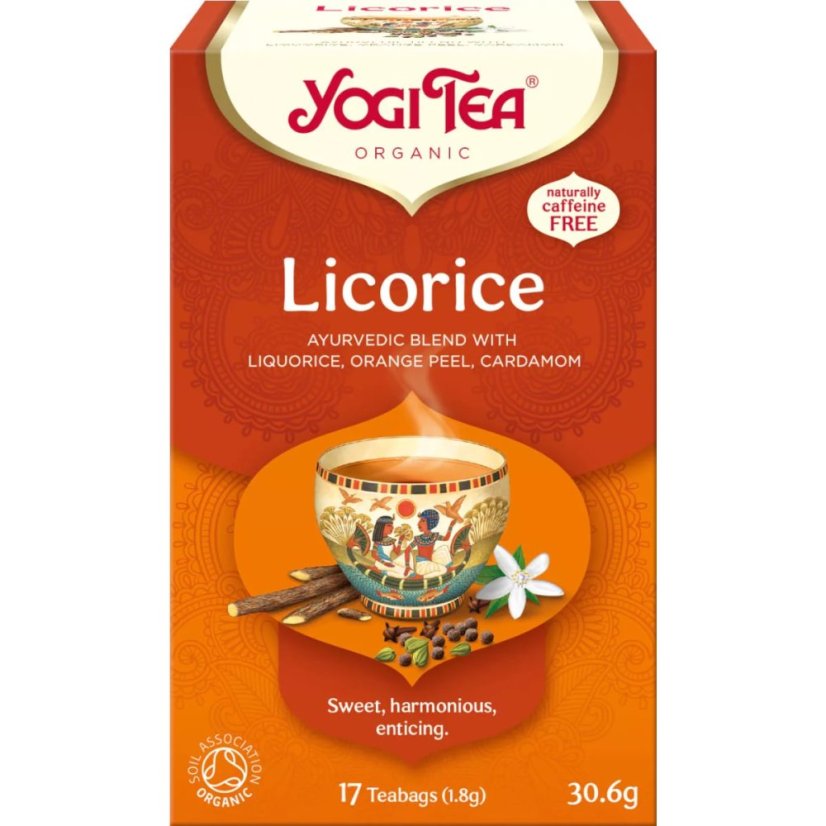 Licorice pre lepšie trávenie, porciovaný čaj, 17 vreciek