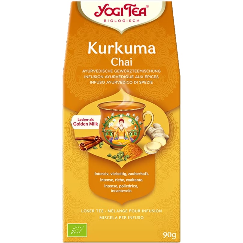Turmeric Chai proti zápalom a na kĺby, sypaný čaj, 90 g