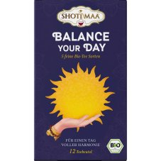 Balance Your Day, relax a rovnováha, porciovaný čaj, 12 vreciek
