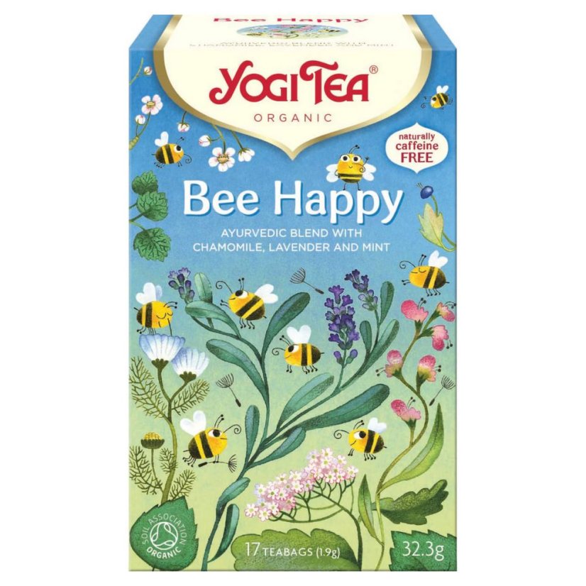 Bee Happy, pre moment pokoja, porciovaný čaj, 17 vreciek