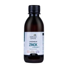Adelle Davis - Lipozomálny zinok + vitamín C, 200ml