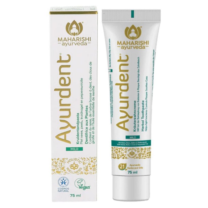 Bylinná zubná pasta Ayurdent mild 75 ml