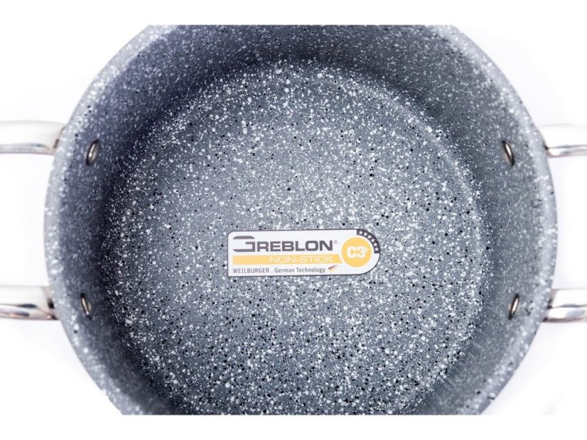 Sada riadu G21 Gourmet Miracle s cedidlom, 9 dielov, nerez / greblon