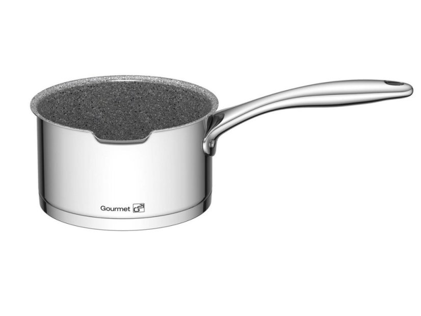 Sada riadu G21 Gourmet Miracle s cedidlom, 9 dielov, nerez / greblon