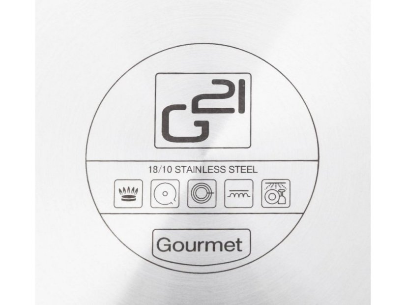 Sada riadu G21 Gourmet Magic s hrncom navyše, 11 dielov, nerez