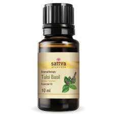 Esenciálny olej Tulsi s korenistou vôňou pre masáže, 10ml