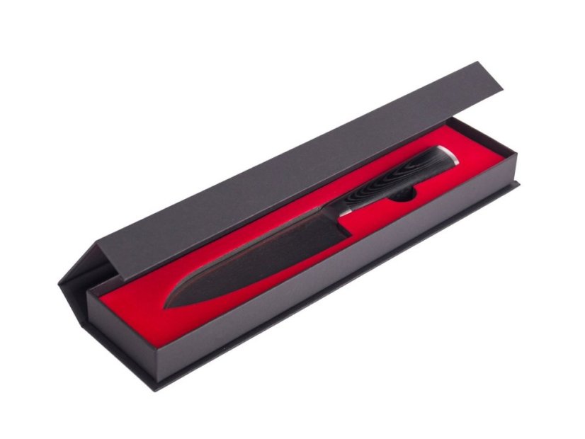 Nôž Damascus Premium 17cm, Santoku