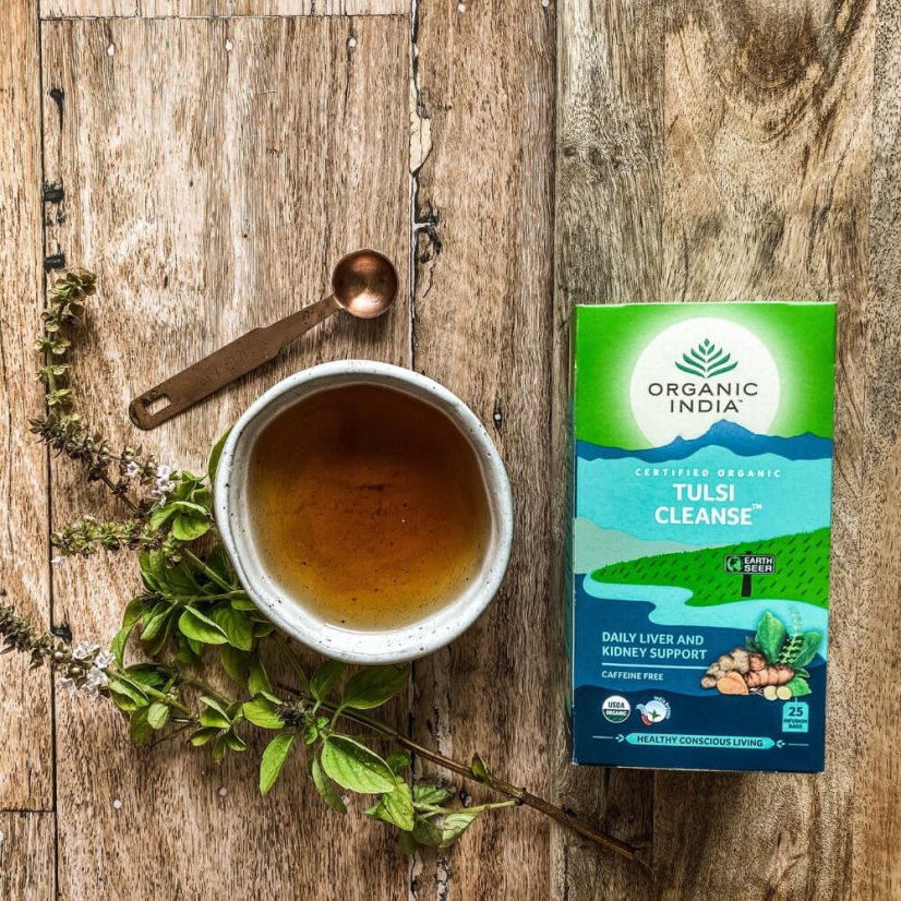 Tulsi Cleanse - pečeň a obličky, porciovaný čaj, 25 vreciek
