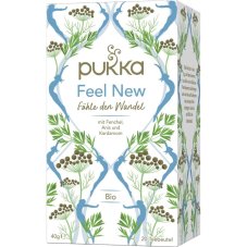 Feel New: Čaj pre detoxikáciu a lepšie trávenie, 20 vrecúšok