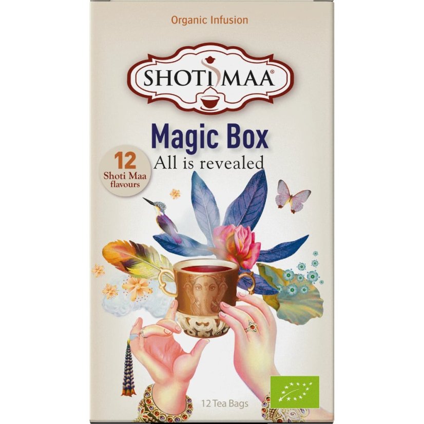 Magic Box, porciovaný čaj, 12 vreciek