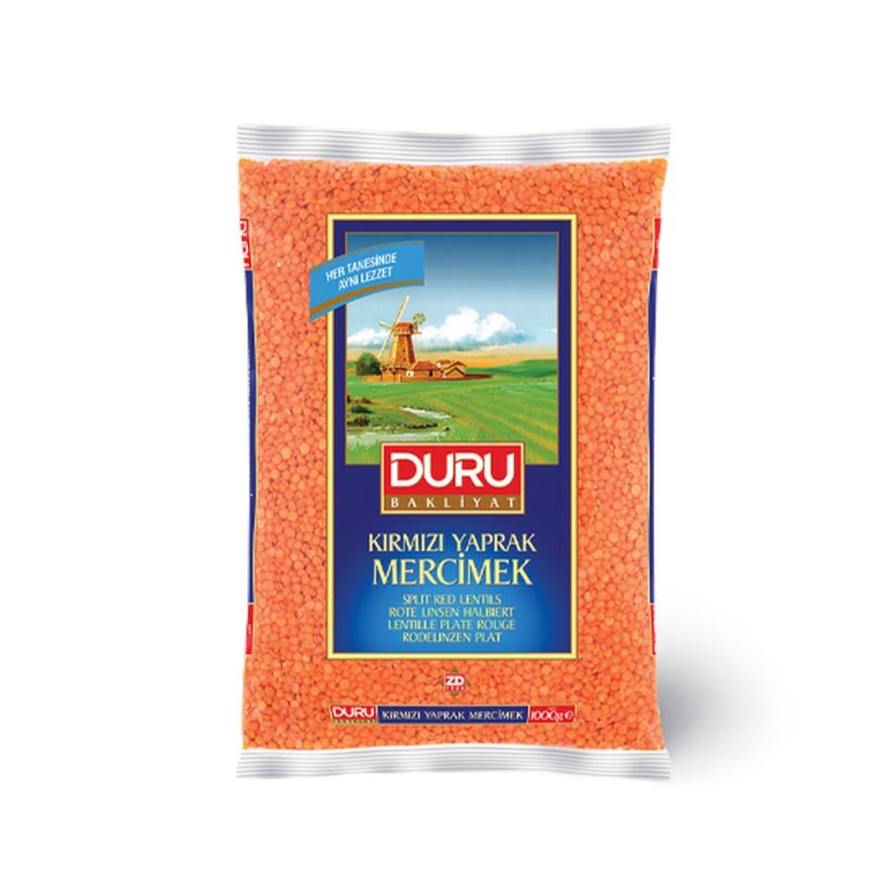 Červená šošovica DURU, 1kg