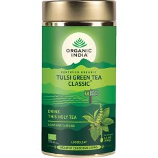 Tulsi so zeleným čajom - povzbudenie a koncentrácia, sypaný čaj, 100 g