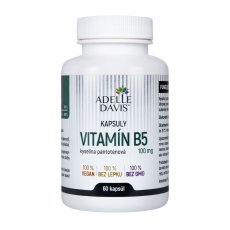Adelle Davis - Vitamín B5 100 mg, 60 kapsúl