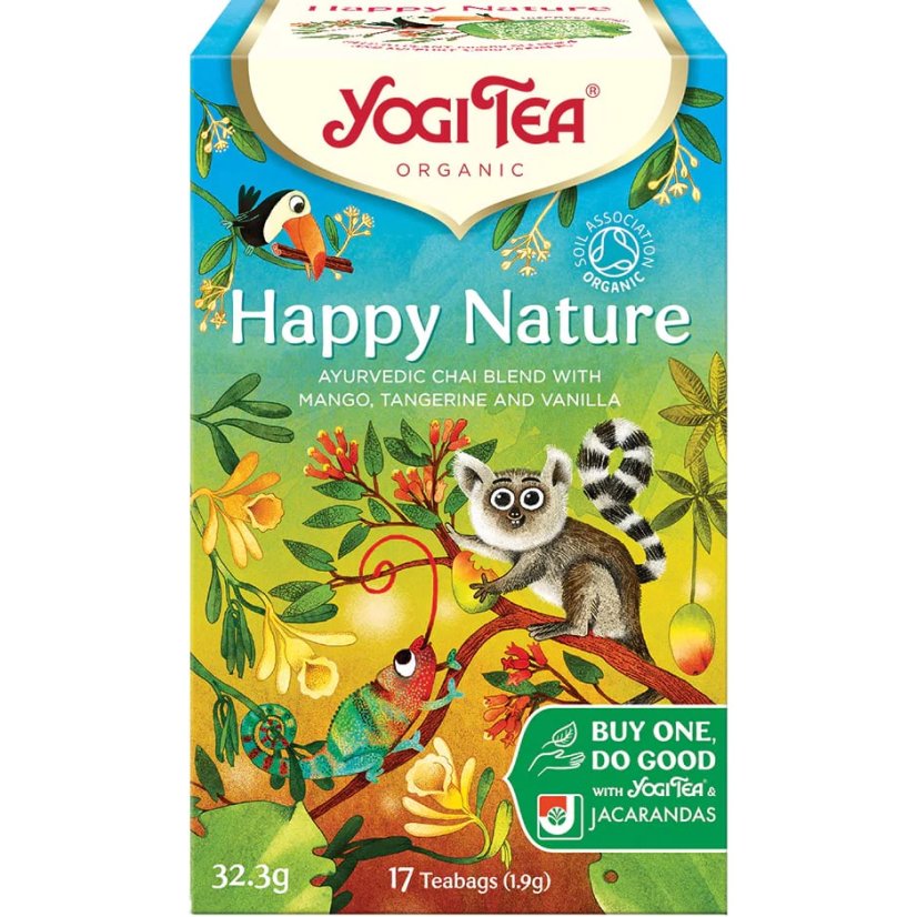 Happy Nature, porciovaný čaj, 17 vreciek