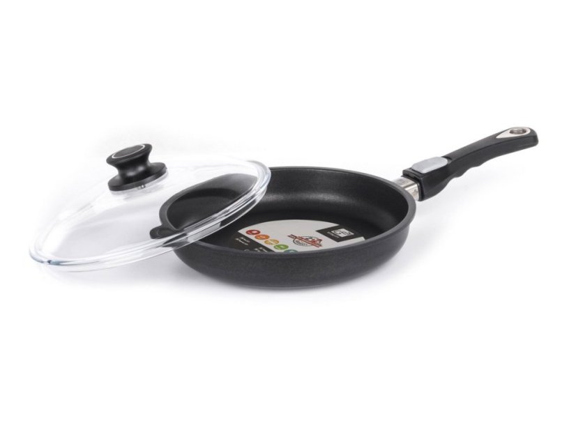 Hlboká panvica Prime 26cm s pokrievkou a odnímateľnou rukoväťou