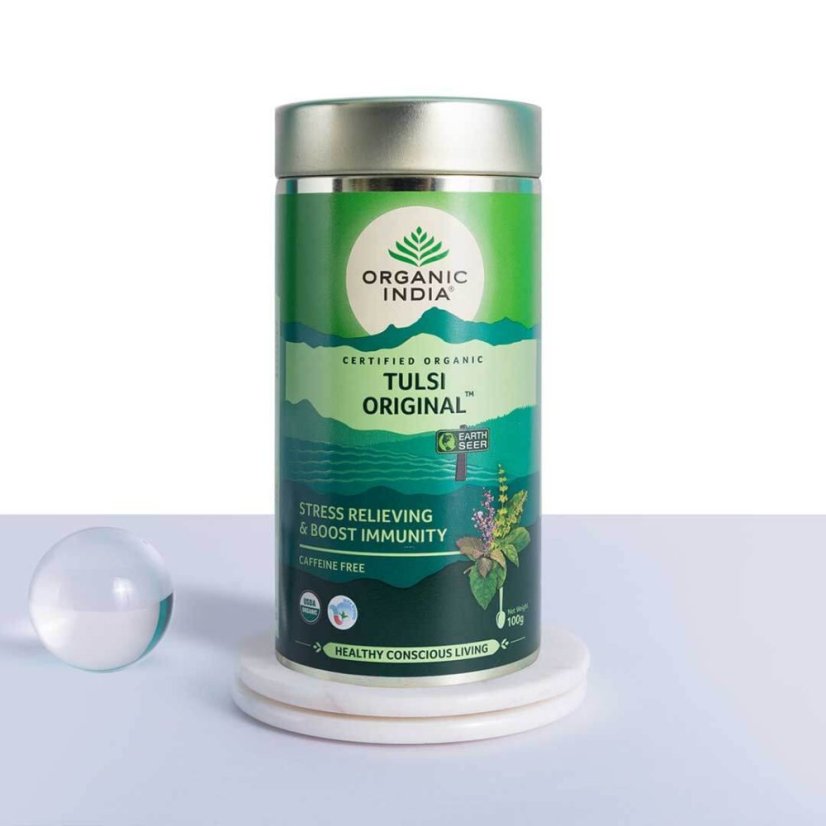 Tulsi Original, imunita a zdravý metabolizmus, sypaný čaj, 100 g