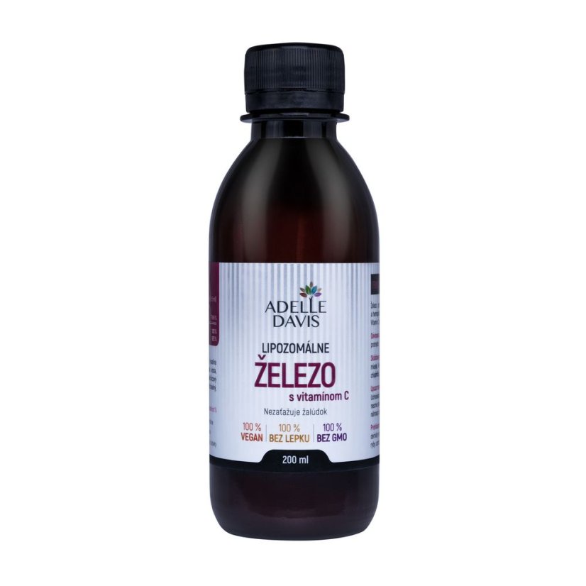 Adelle Davis - Lipozomálne železo, 200 ml
