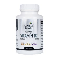 Adelle Davis - Vitamín B2 100 mg, 60 kapsúl