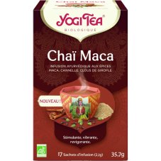 Maca Chai, vitalita a energia, porciovaný čaj, 17 vreciek