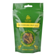 Bio Kurkuma celá, 50 g