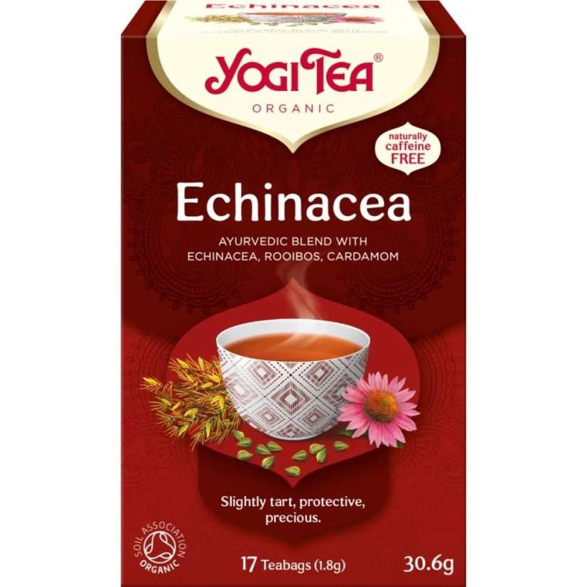 Echinacea pre podporu imunity, porciovaný čaj, 17 vreciek