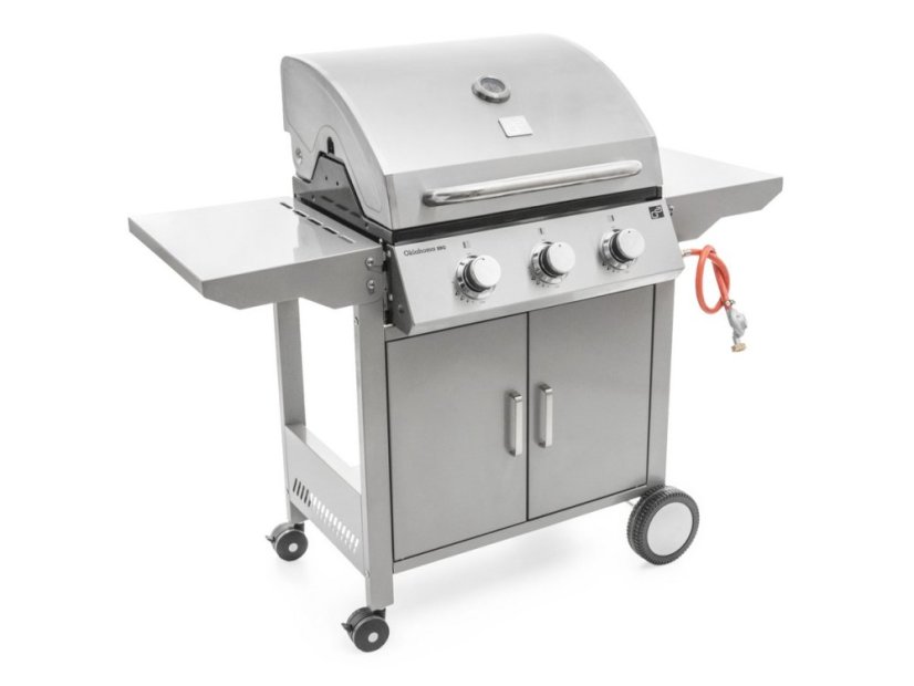 Plynový gril Oklahoma BBQ Premium Line 3 horáky +redukčný ventil