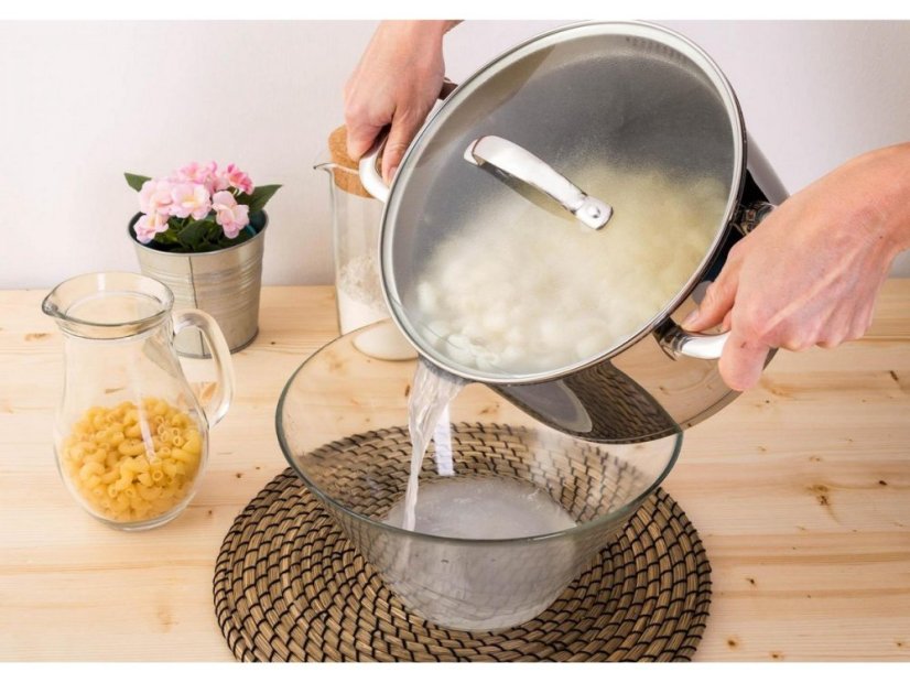 Sada riadu G21 Gourmet Miracle s hrncom navyše, 11 dielov, nerez/greblón