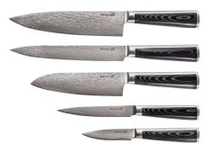 Sada nožov Damascus Premium Box 5ks