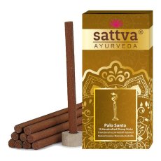 Vonné tyčinky Palo Santo 10 ks s kamenným podstavcom