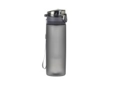Elegantná šedá fľaša na smoothie alebo džús, 600 ml