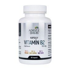 Adelle Davis - Vitamín B2 100 mg, 60 kapsúl