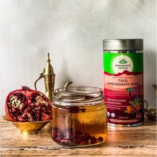 Tulsi s granátovým jablkom a zeleným čajom, sypaný čaj, 100 g