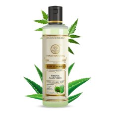 Bylinný vlasový šampón Neem & Aloe Vera proti lupinám, 210 ml