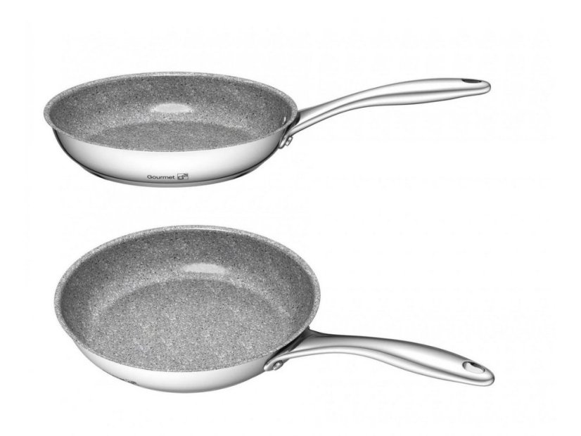Sada riadu G21 Gourmet Miracle s hrncom navyše, 11 dielov, nerez/greblón