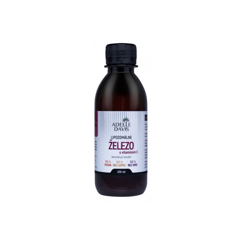 Adelle Davis - Lipozomálne železo, 200 ml