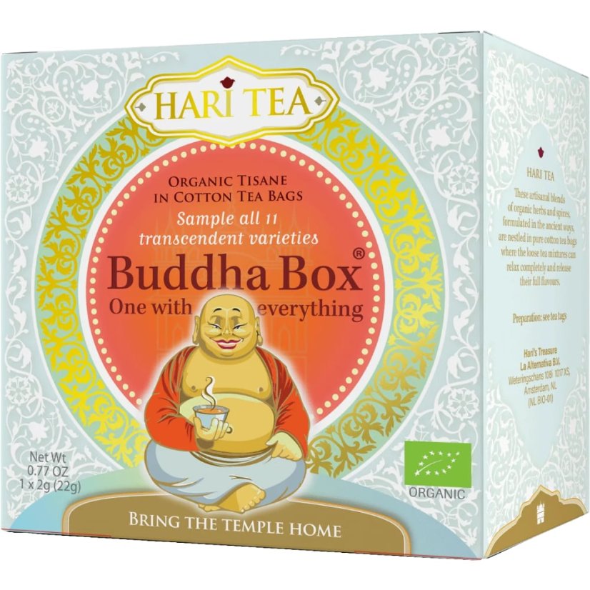 Buddha Box, porciovaný čaj, 11 vreciek