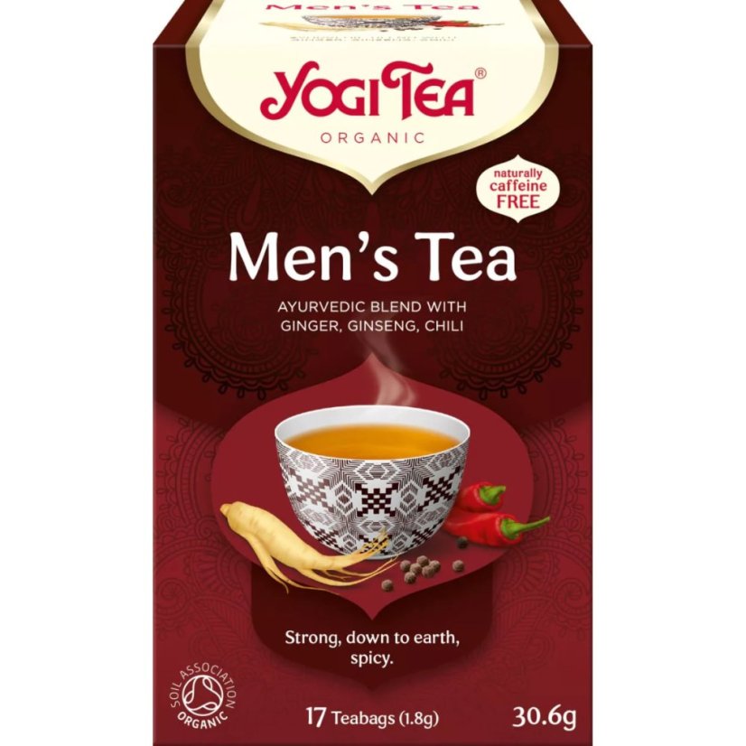 Men's Tea pre mužské zdravie, porciovaný čaj, 17 vreciek