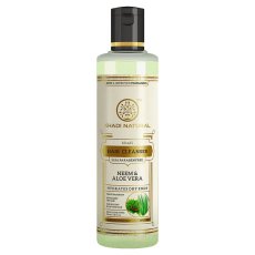 Bylinný vlasový šampón Neem & Aloe Vera proti lupinám, 210 ml