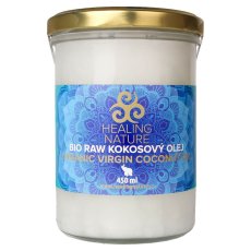 Bio Raw Kokosový olej lisovaný za studena, 450ml